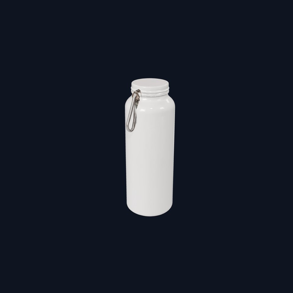 Sleek Steel Bottle model pack